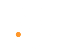 Mädchen und Jungsfußball Icon in Weiß Orange