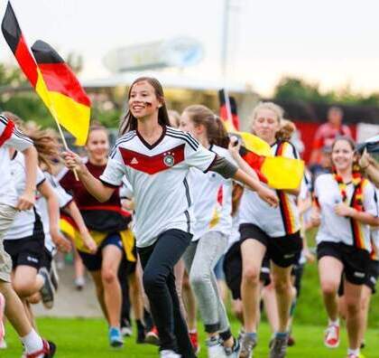 Ceremonia de apertura del Campeonato de Europa Mini Femenino