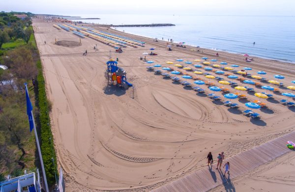 Beach Handball Cup in Italy - Beautiful, wide sandy beach