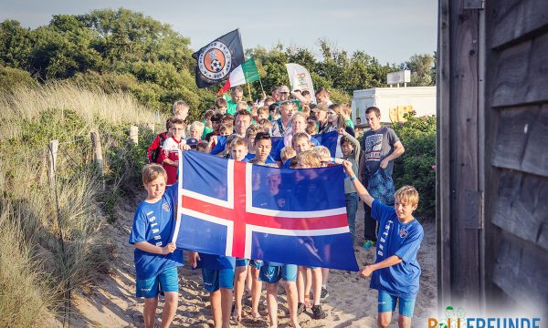 Beachsoccer Cup in Weissenhäuser Strand, die Eröffnungsfeier