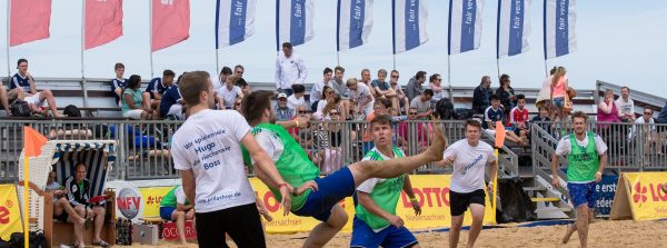 Beachsoccer Cup Cuxhaven, partidos con mucha acción