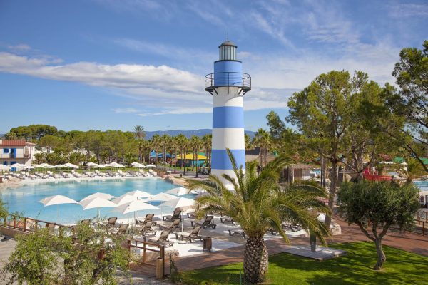 Pollandschaft beim Jugendturnier in Barcelona im herrlichen Resort bei der Copa Daurada