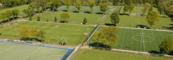 Excellent grass pitches at our Ballfreunde tournaments