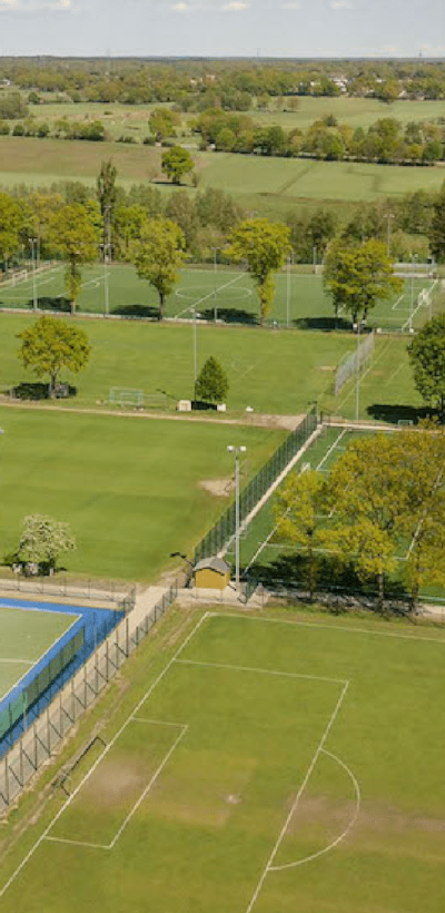 Excellent grass pitches at our Ballfreunde tournaments
