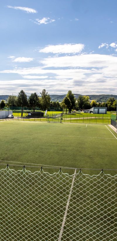 Lieu du tournoi_Jena_Prise de vue aérienne_Gazon artificiel